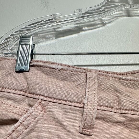 American Eagle Carpenter Pant Light Pink Jeans Painter Mens sz 33x30 Women sz 16 - Picture 5 of 16